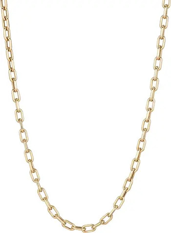 Italian Chain Link Necklace, 4mm | Nordstrom