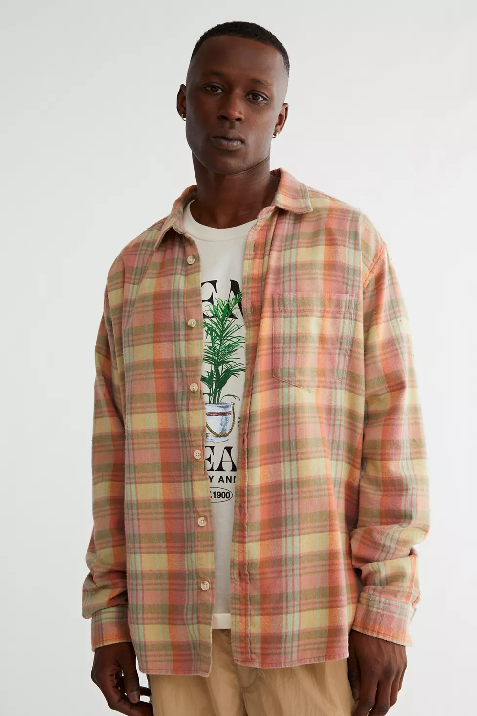 BDG Vintage Core Flannel Shirt | Urban Outfitters (US and RoW)