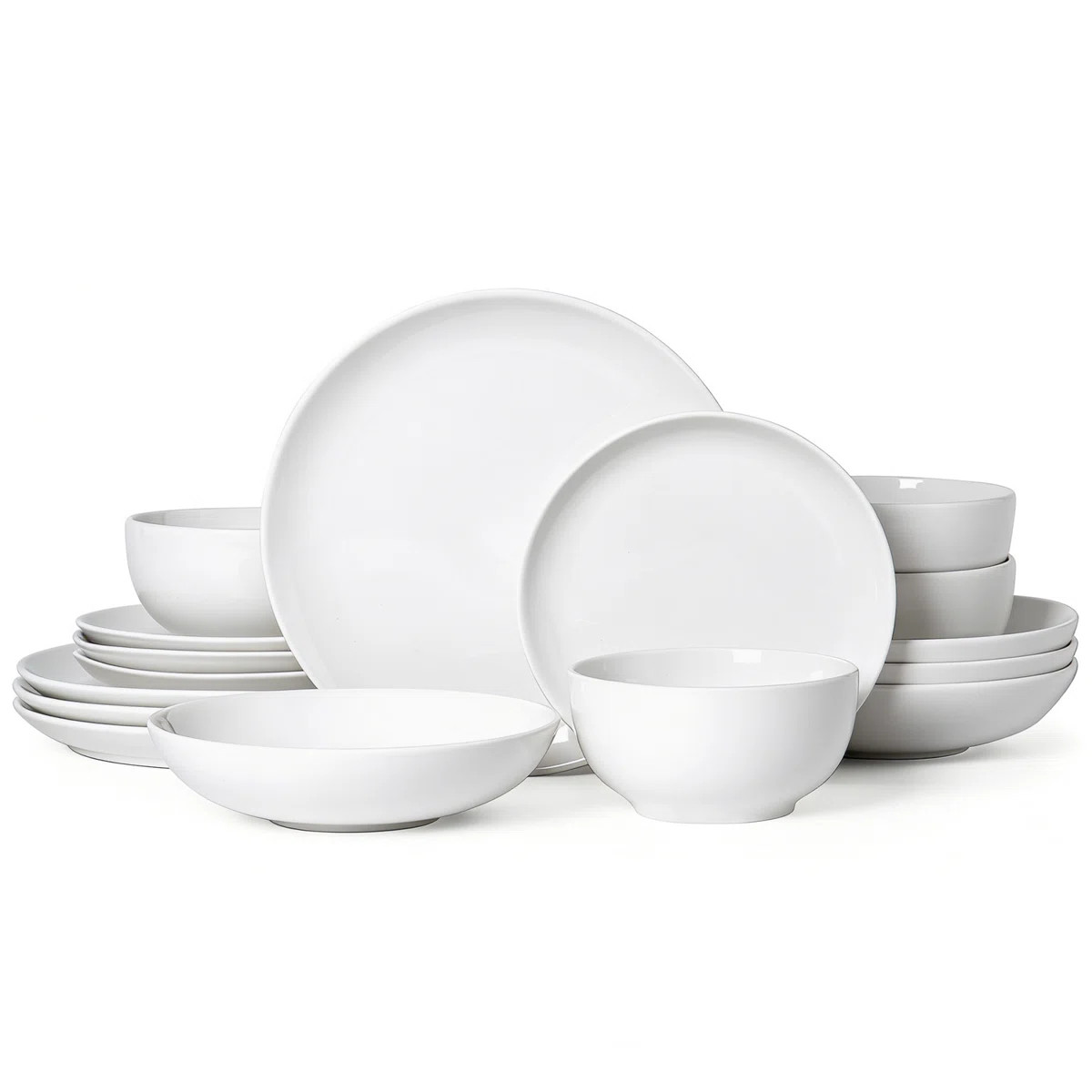 Pure 16 Piece Stoneware Dinnerware Set - Service For 4 | Wayfair North America