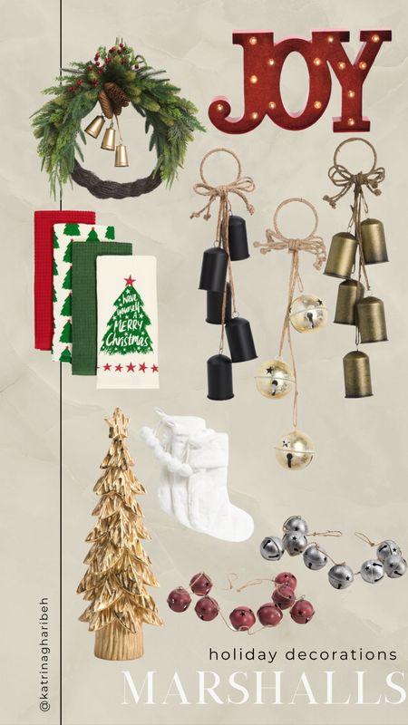 Holiday Decorations from Marshalls 

#LTKfindsunder50 #LTKHolidaySale #LTKSeasonal