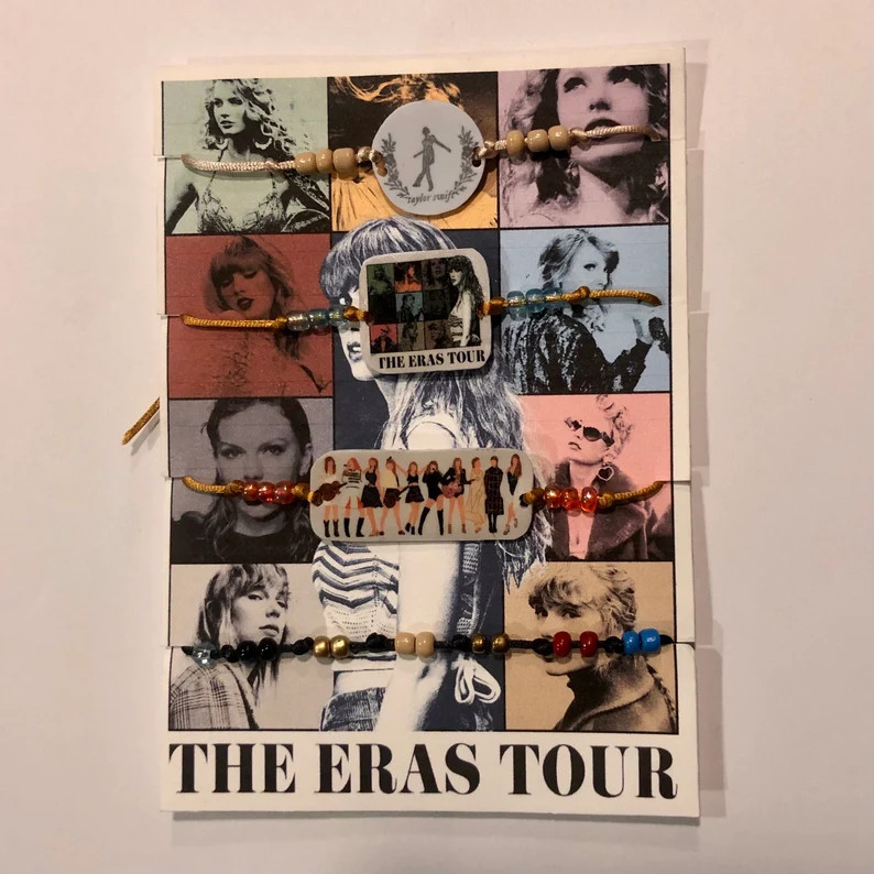 Taylor Swift Eras Tour Friendship Bracelet Set | Etsy (US)