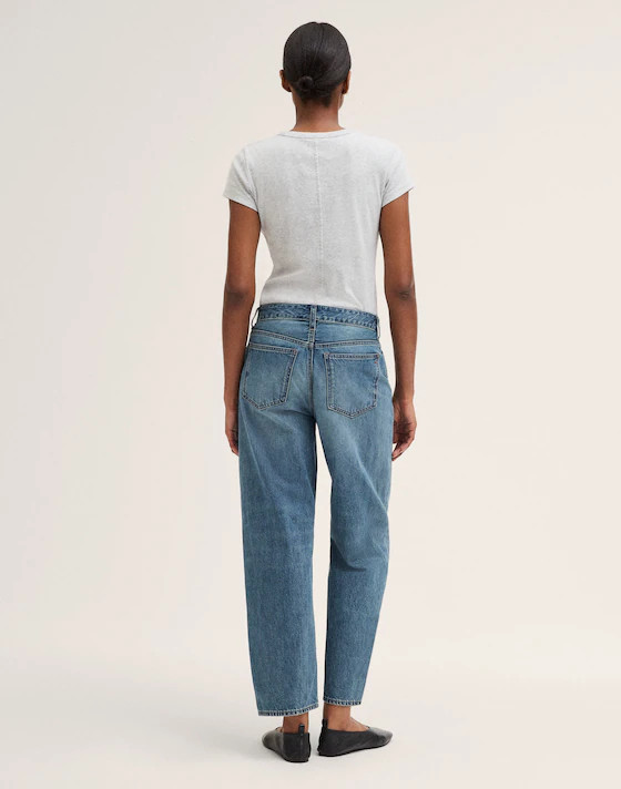 The Curvy Barrel-Leg Jean | Madewell