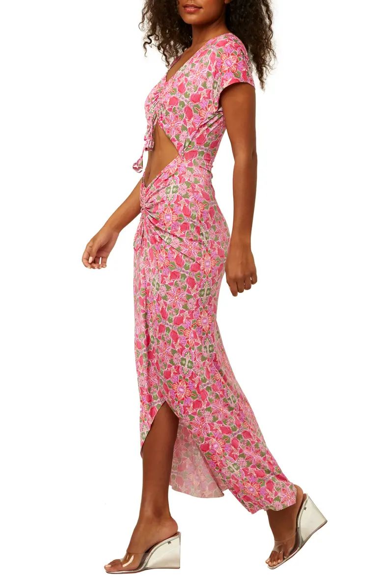 MISA Los Angeles Carlotta Cutout Floral Dress | Nordstrom | Nordstrom