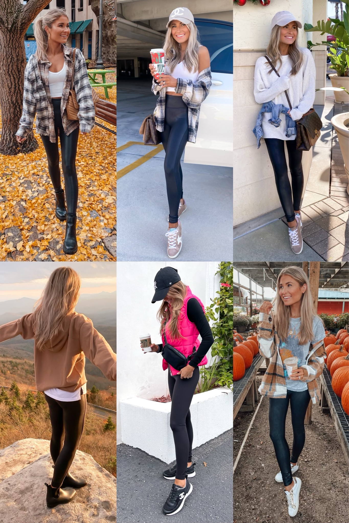 Spanx sale. Faux leather leggings. Spanx leggings.

#LTKCyberweek #LTKunder100 #LTKsalealert