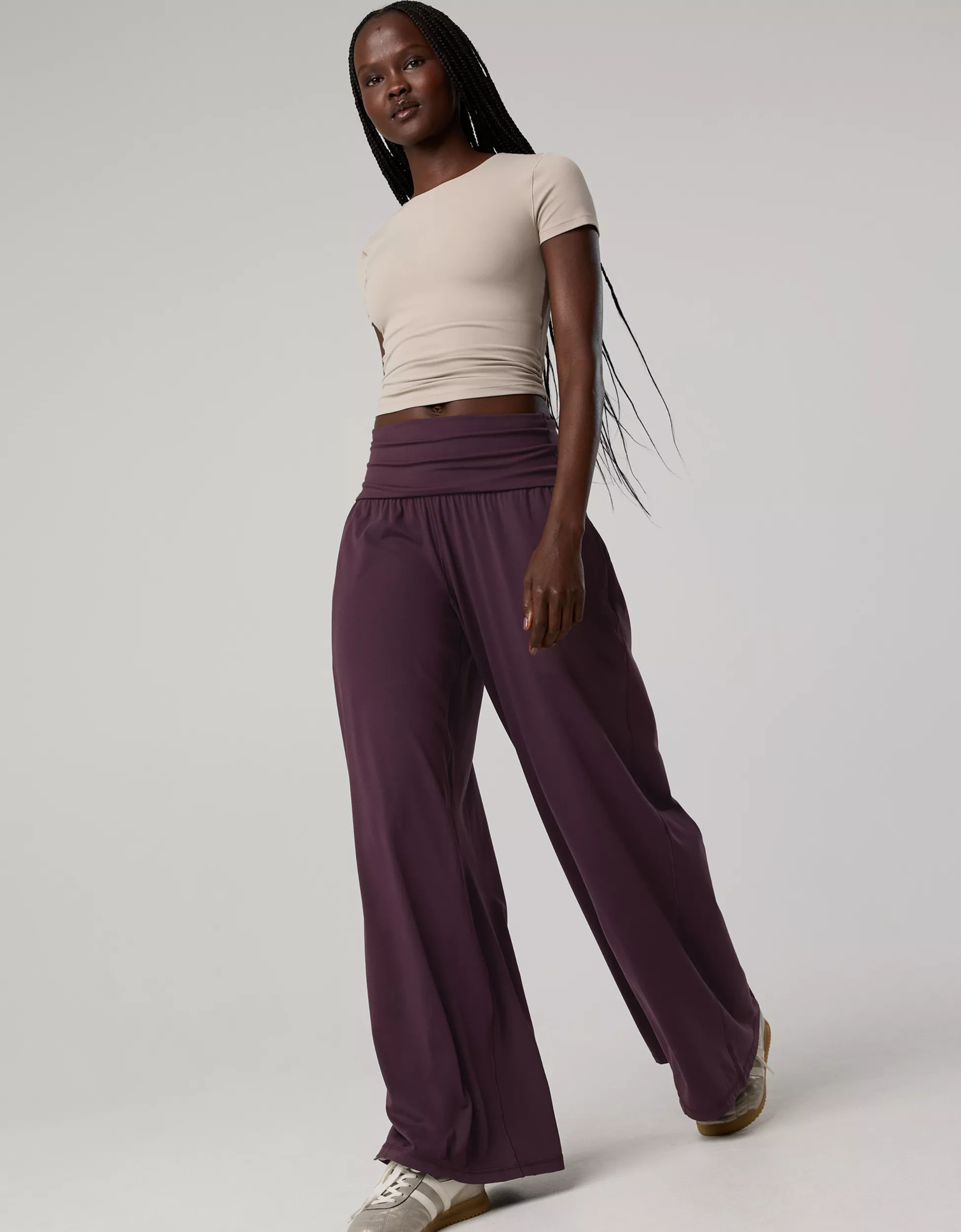 OFFLINE By Aerie Real Me Foldover Super Wide Leg Pant | Aerie