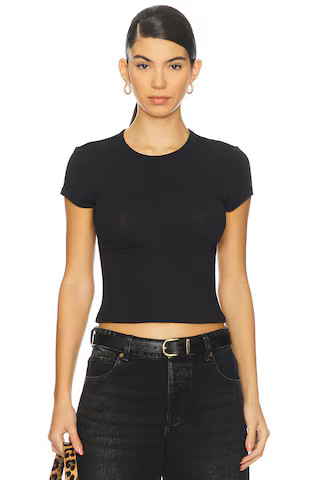 x Intimately FP Wait A Minute Baby Tee In Anthracite
                    
                    Fre... | Revolve Clothing (Global)