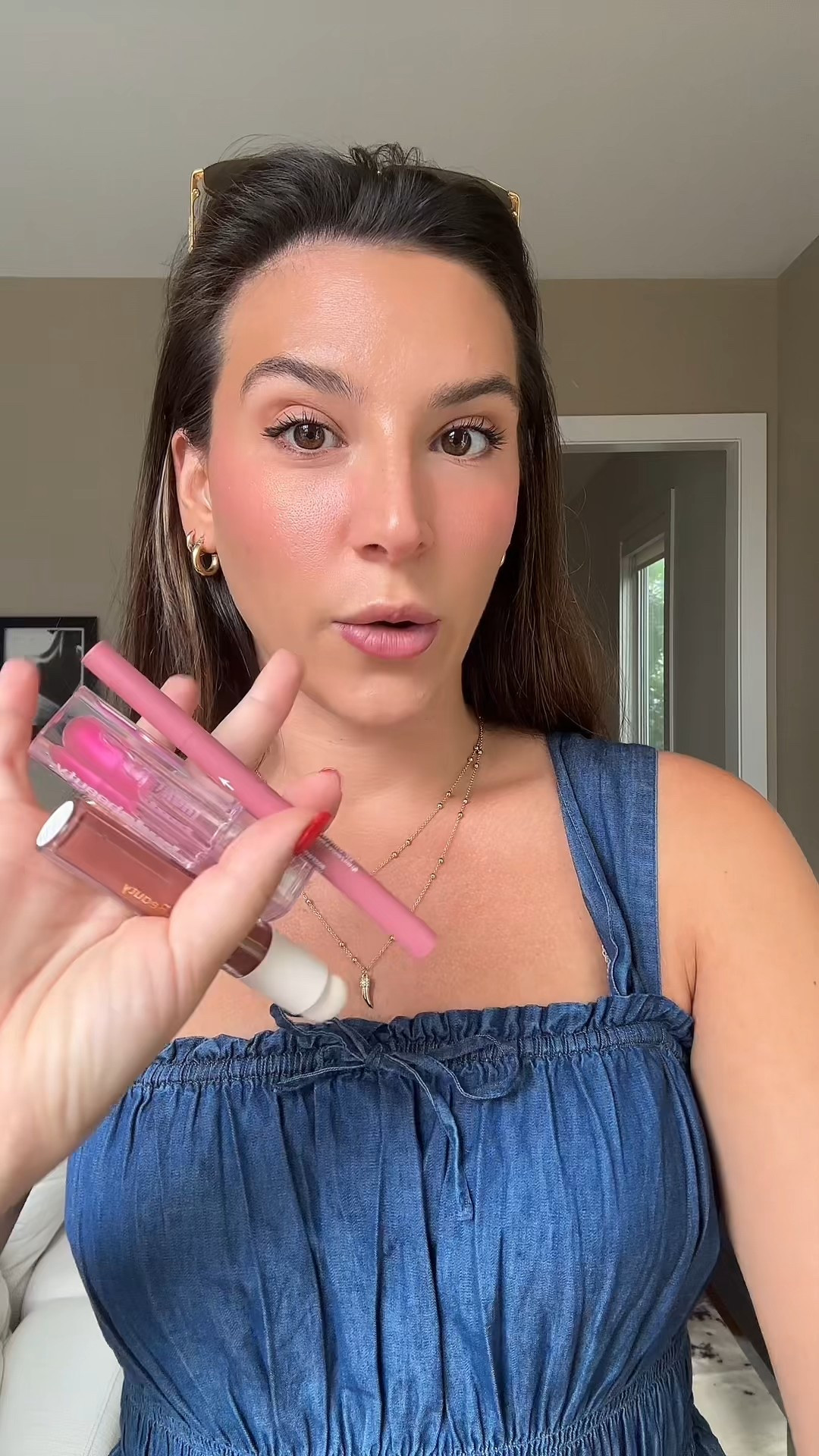 #lipcombo #hudabeauty #rarebeauty #tresemme