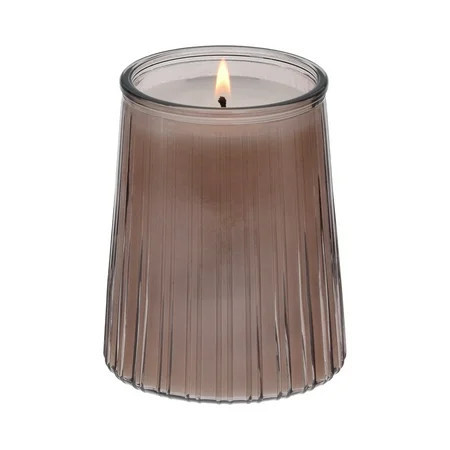 Better Homes & Gardens Salted Coconut Mahogany Scented 1-Wick 16.1oz Ribbed Jar Candle | Walmart (US)