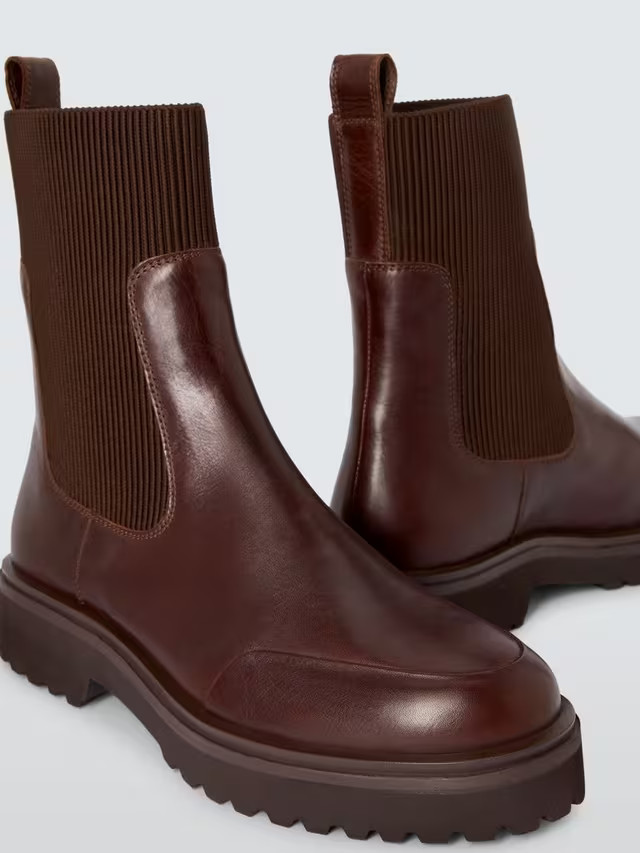 John Lewis Purcie Leather Chelsea Boots | John Lewis (UK)