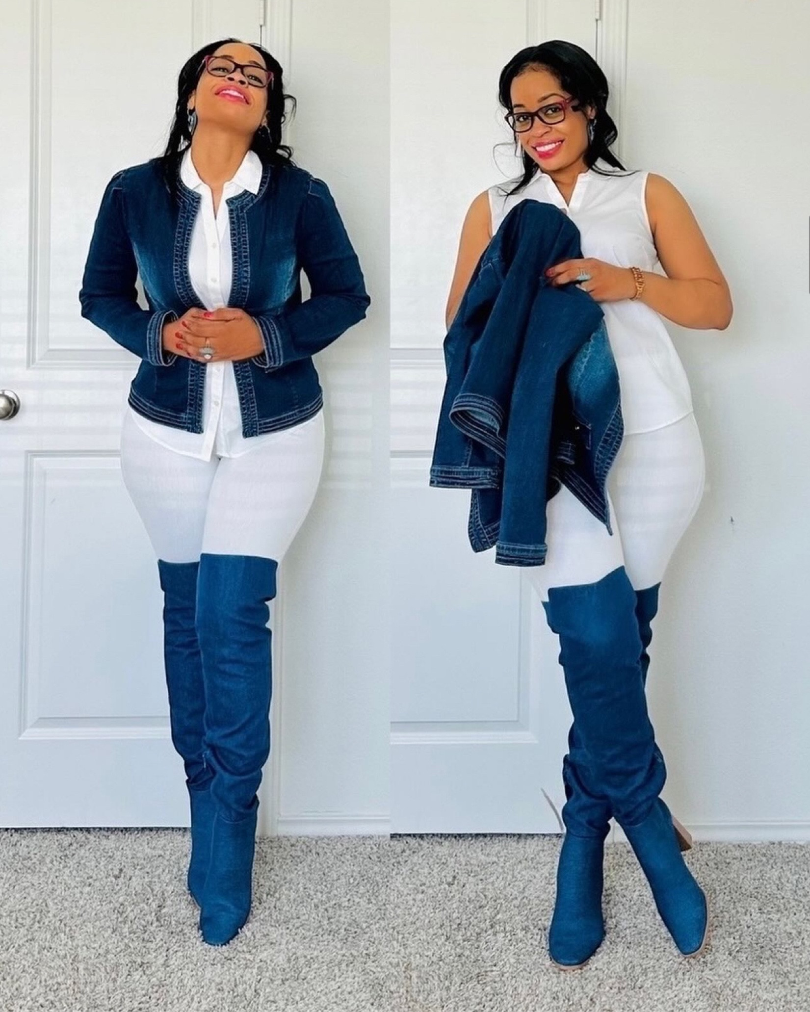 White and denim

#LTKbeauty #LTKSeasonal #LTKstyletip