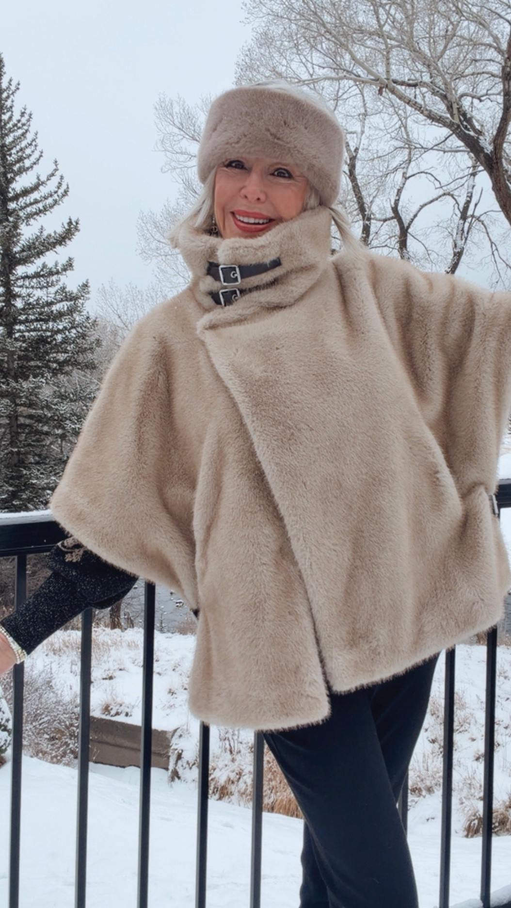 Unable to link this but I found similar options. The black print no neck sweater is on major sale. 

#LTKOver40 #LTKgrwm #LTKHoliday