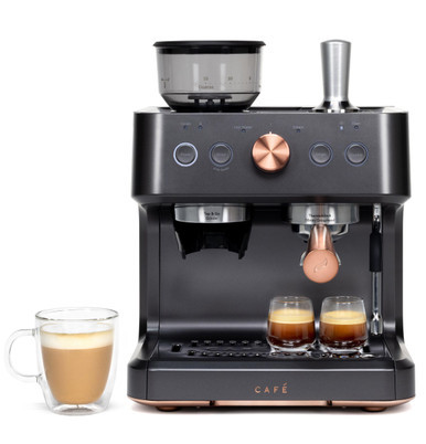CAFÉ™ BELLISSIMO Semi Automatic Espresso Machine + Frother | Cafe Appliances (US)