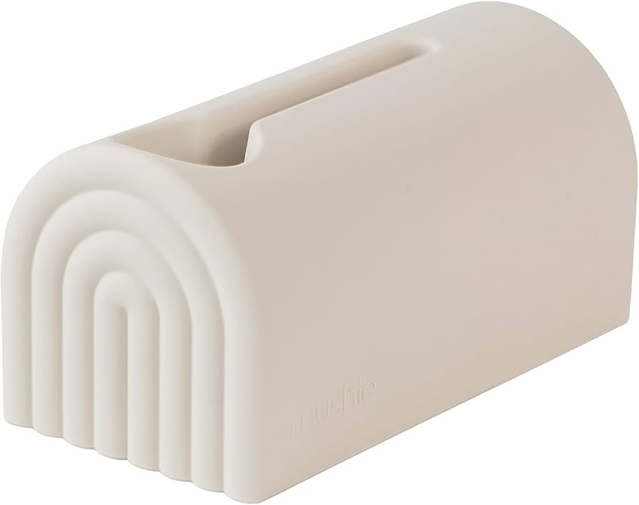 mushie Bath Spout Cover | Soft Silicone Bathtub Faucet Safety Guard for Kids | Universal Fit (Shi... | Amazon (US)