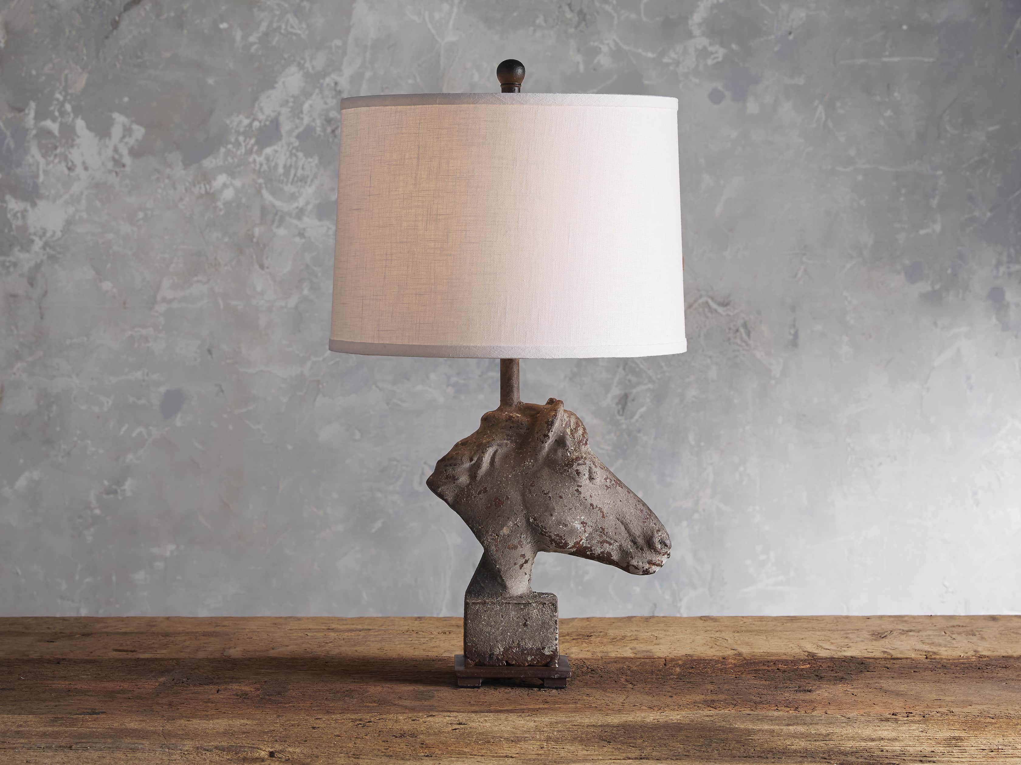 Horse Head Table Lamp | Arhaus