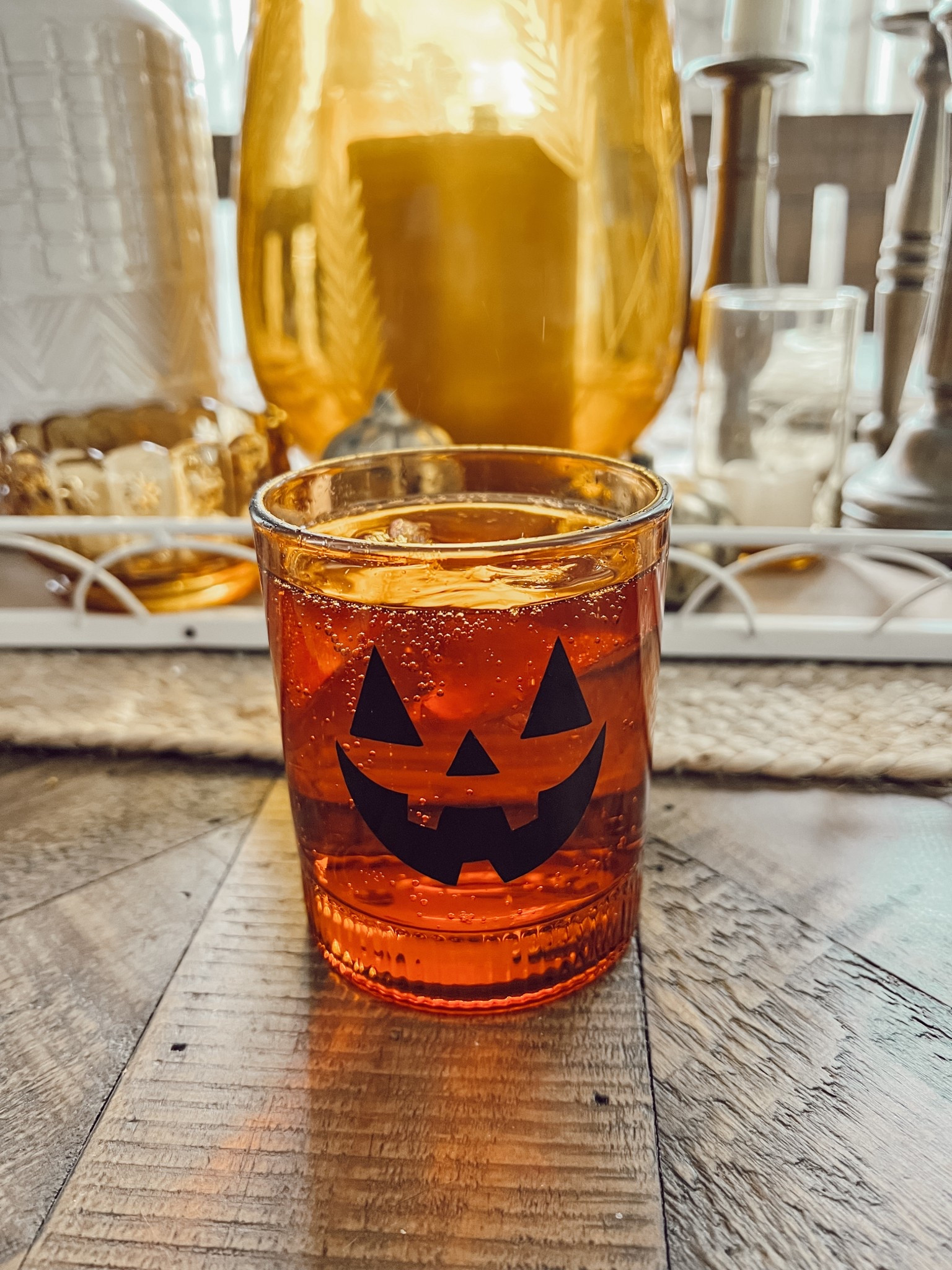 👻🎃 Spooky sips incoming! Who knew a Halloween mocktail could be this easy (and adorable)? All you need: a pumpkin ice tray, cranberry juice + sparkling water. Freeze the juice, drop in your little pumpkin cubes, pour in some fizz, and BOOM, instant spooky cute vibes in a glass. ✨ Who wants one?!

#LTKHome #LTKHalloween #LTKSeasonal