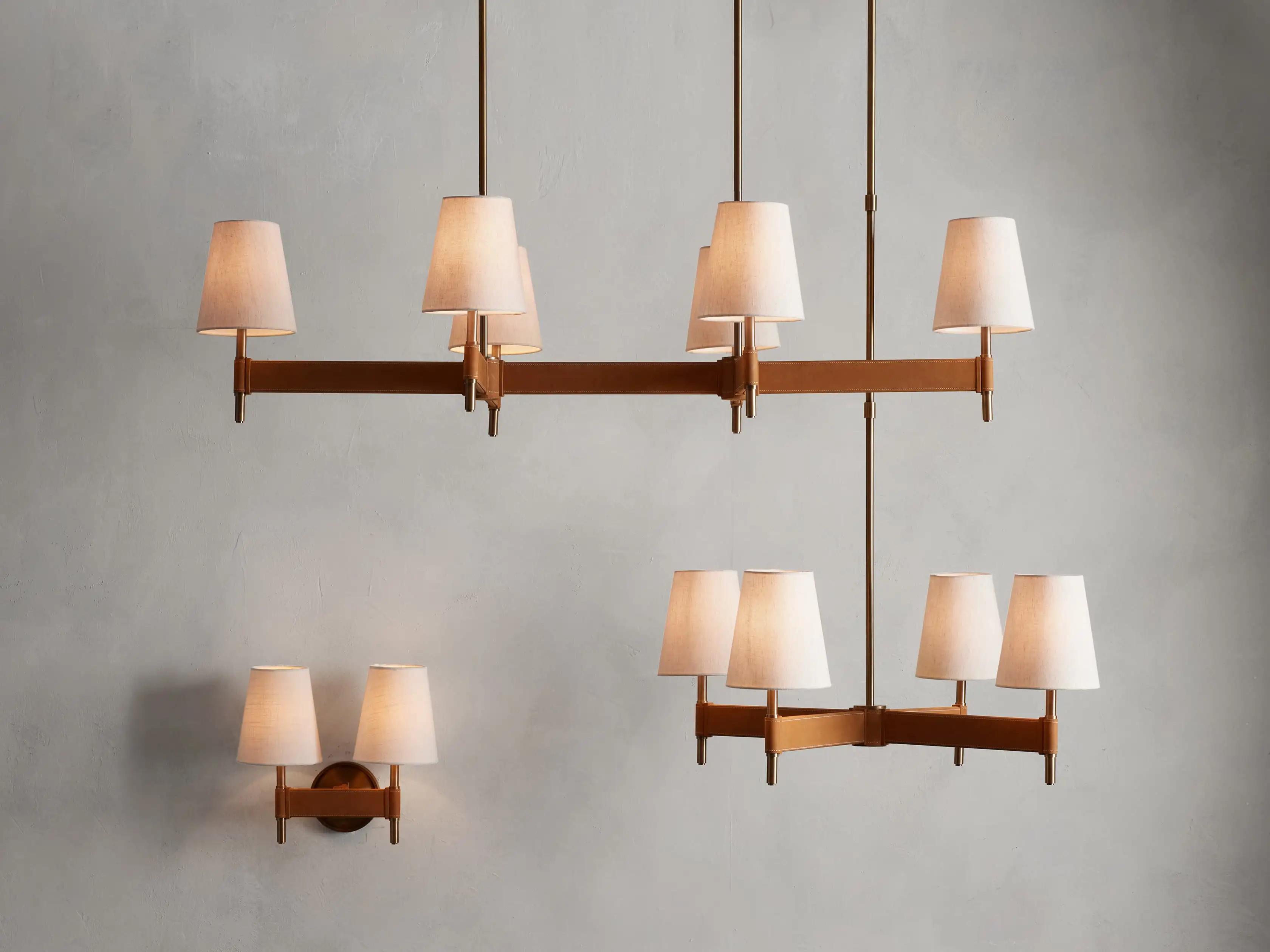 Hastings 6 Light Linear Chandelier | Arhaus