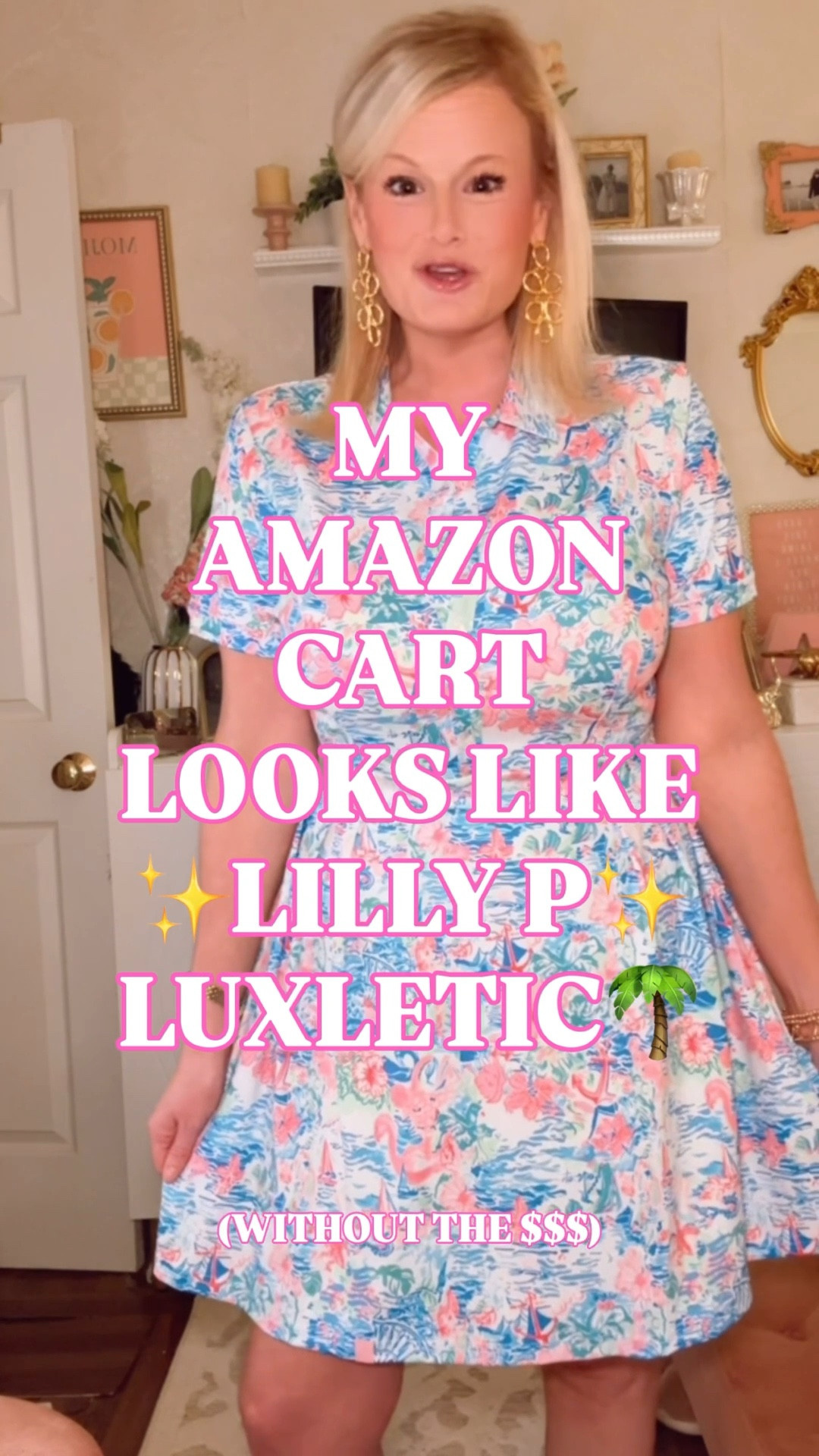 My Amazon cart looks straight out of Lilly Pulitzer Luxletic. Without the $$$. 🌺

The bold botanical prints. The vibrant color palette. The feminine silhouettes that move with you. 

Lilly P Luxletic has built a whole category around looking polished on the court and the course. Amazon has the whole vibe for a fraction of the price.

Printed tennis dresses. Scallop-hem active dresses. Quarter-zip pullovers in every tropical print you could want. Active sets that go straight from a morning walk to brunch without changing once.

This is the Amazon activewear edit for the woman who wants Lilly energy in her workout wardrobe without the Lilly price tag.

It works for:
🌺 Lilly Pulitzer Luxletic look for less
🌺 Preppy activewear women
🌺 Tennis dress women
🌺 Golf outfit women
🌺 Pickleball outfit women
🌺 Spring workout outfit women

Lilly Pulitzer look for less, Lilly Pulitzer Luxletic look for less, Lilly Pulitzer activewear look for less, preppy activewear women, preppy tennis dress women, preppy golf outfit women, printed tennis dress women, floral tennis dress women, tropical print activewear, botanical print activewear, scallop hem dress women, active dress women, pickleball outfit women, golf dress women, tennis outfit women, spring activewear women, Amazon activewear women, Amazon fashion finds, Amazon athletic wear women, look for less activewear, designer look for less, preppy workout outfit women, preppy style women, resort activewear women, Palm Beach style activewear, colorful activewear women, printed active dress women, feminine activewear women, preppy tennis outfit women, affordable activewear women

#LillyPulitzer #LookForLess #PreppyStyle 
#LTKFindsUnder50 #LTKFindsUnder100​​​​​​​​​​​​​​​​

#LTKSeasonal #LTKActive #LTKTravel