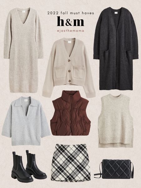fall 2022 must haves from H&M | neutral clothing | neutral fall aesthetic | comfy casual modest clothing | cold weather attire | pumpkin patch outfit | outfit of the day | ootd | womens clothing | women 2022 fashion |

#LTKSeasonal #LTKfit #LTKunder100
