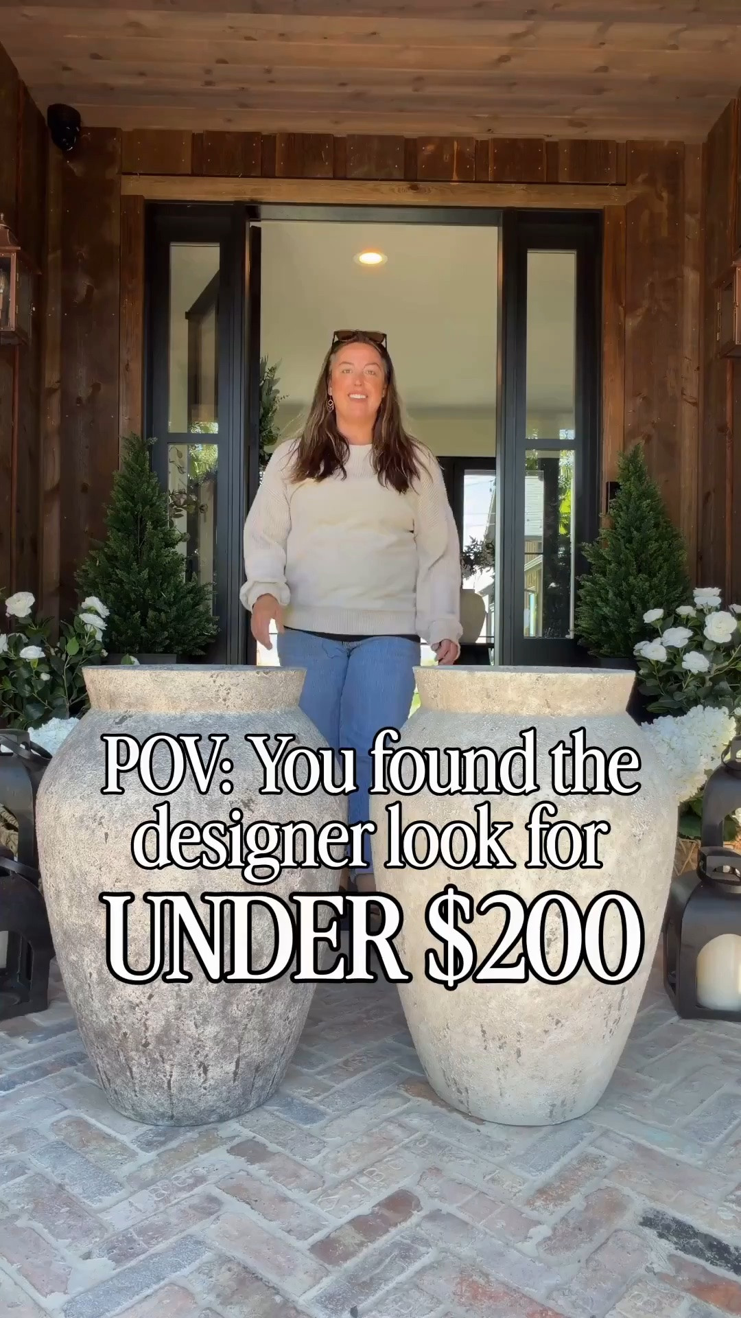 There’s nothing I love more than finding a piece that looks custom without the custom price tag. 🤎

These oversized planters have the perfect aged, European-inspired look that instantly elevates any space. Whether they’re framing a front door, styled on a patio, or bringing greenery indoors, they make everything feel a little more refined and intentional.

It’s amazing how one beautiful accent can give your home that high-end, designer feel without spending a fortune.

#LTKHome #LTKvlog #LTKmomlife