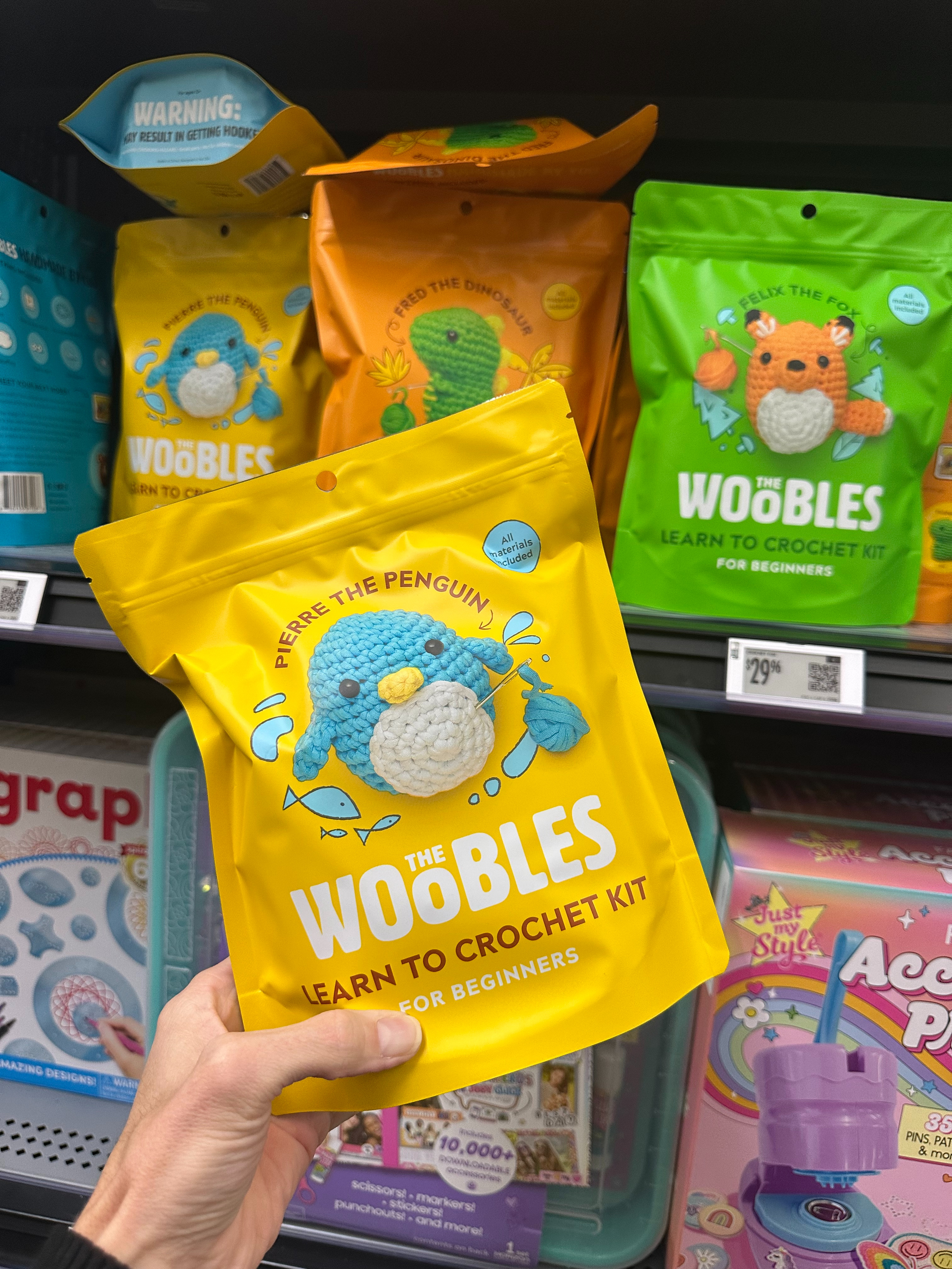 The Woobles crochet kit, learn to crochet kit, beginner crochet kit, crochet for beginners, creative gift ideas, DIY craft kit 

 #LTKGiftGuide #LTKKids #LTKFamily