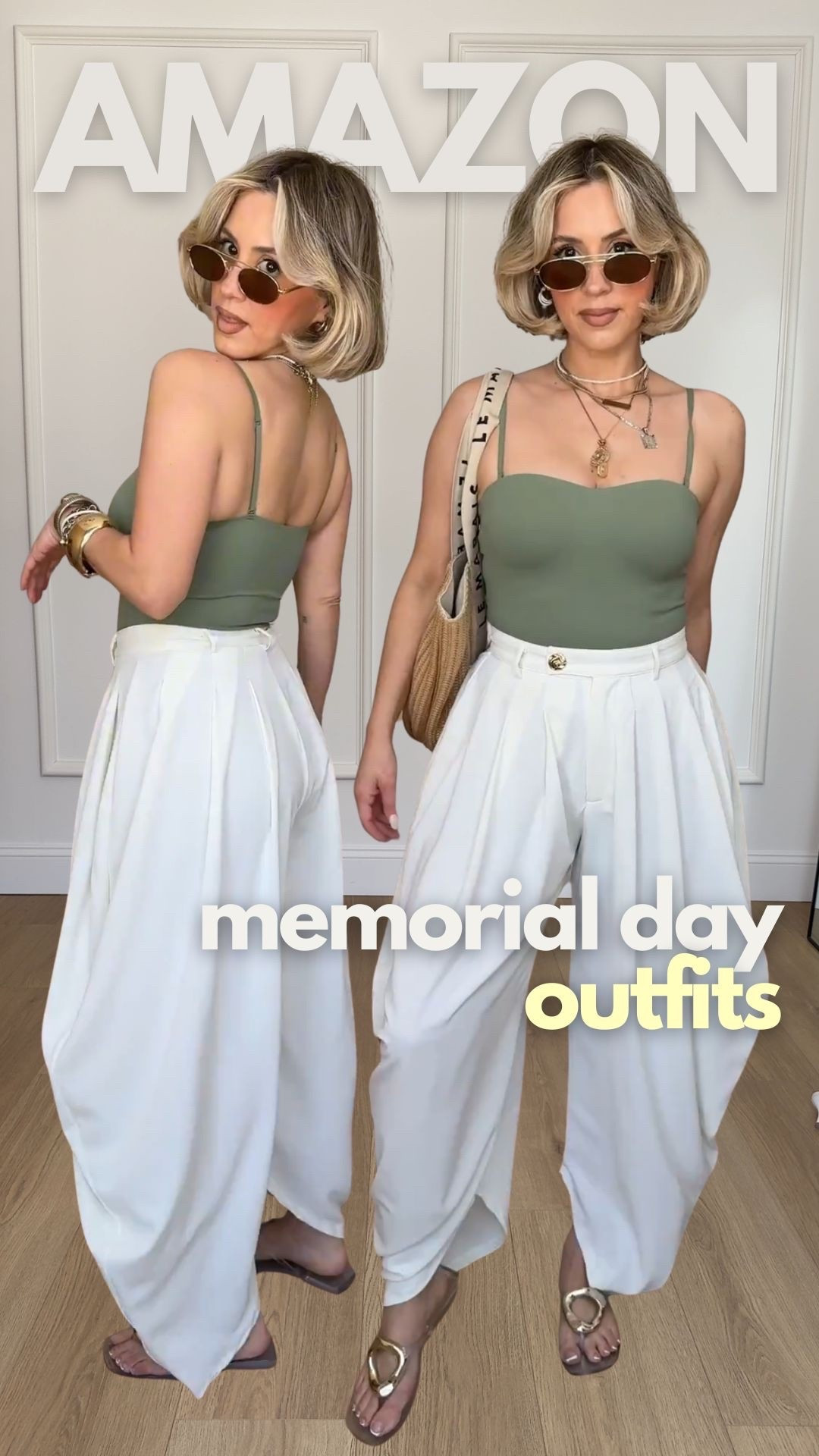 Easy casual chic Memorial Day outfits and just cute pre-summer looks 🥰👌🏼

For Amazon pieces, if XS is available then that’s what I’m wearing. 
Walmart midi skirt size 2

#LTKgrwm #LTKootd #LTKmomlife
