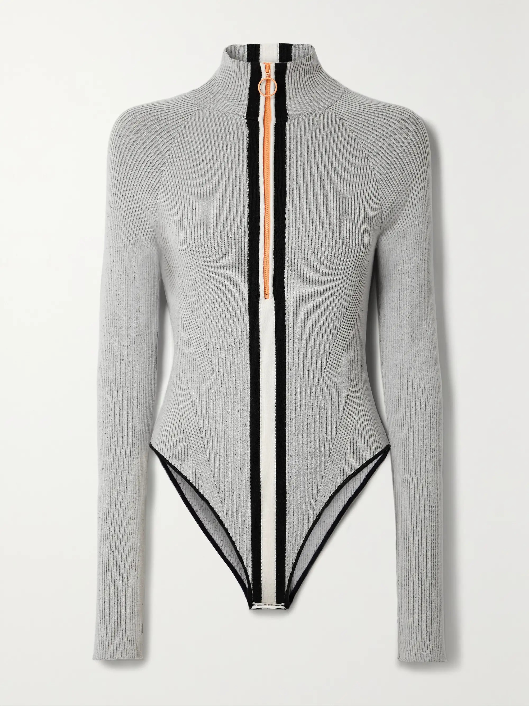 Soelden striped ribbed merino wool-blend bodysuit | NET-A-PORTER (US)