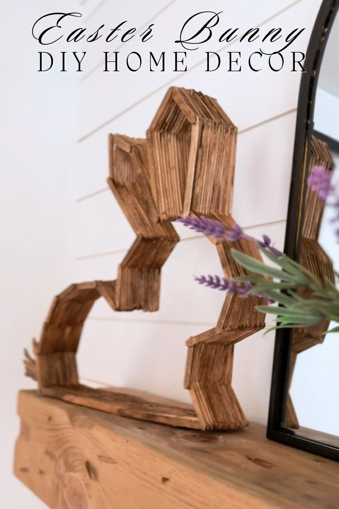 DIY Easter Bunny Home Decor 🐰  Everything I used to make this DIY Rustic Easter Bunny 🐰💐 Full Tutorial is on my blog Wire and Rose. 

🏷️ Easter home decor // Easter DIY // rustic home decorr

#LTKSeasonal #LTKHome