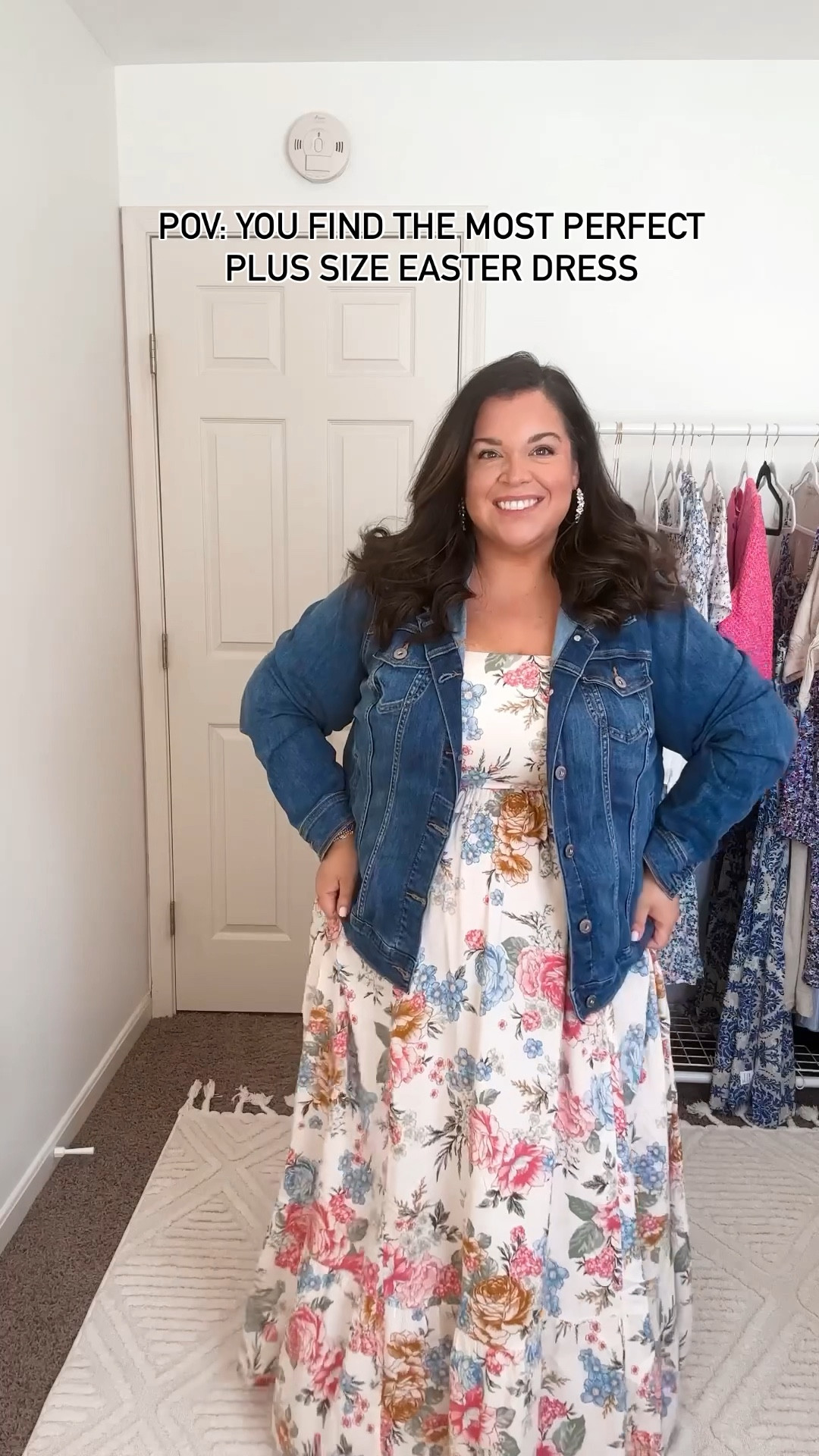 The most perfect plus size spring and or Easter dress! I’m wearing a 2 and it fits  true to size! 

#LTKstyletip #LTKfindsunder50 #LTKplussize