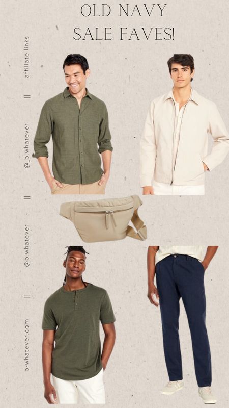 Men’s old navy sale finds! Great neutrals and greens for spring  

#LTKsalealert #LTKstyletip #LTKmens