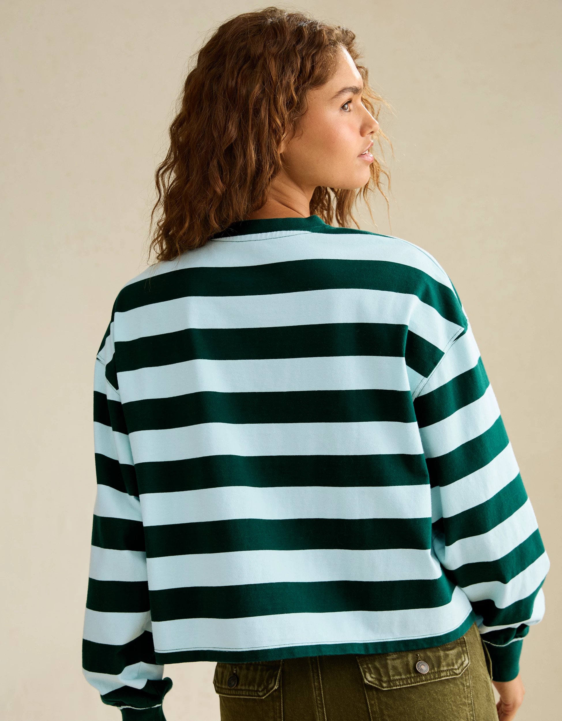 AE Balloon Sleeve Crew Neck Tee | American Eagle Outfitters (US & CA)