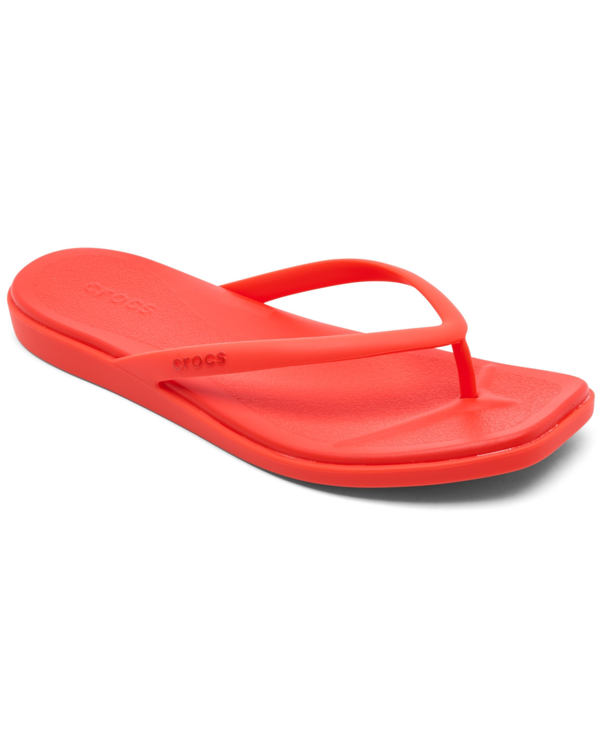 Crocs Women's Miami Flip-Flop Sandals from Finish Line - Starfish | Macy's