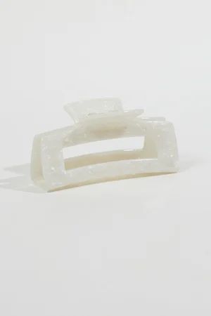 Marble Rectangle Claw Clip | Altar'd State