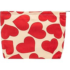 PAZIMIIK Makeup Bag Large Zipper Corduroy Make Up Pouch for Purse Travel Canvas Cosmetic Organize... | Amazon (US)