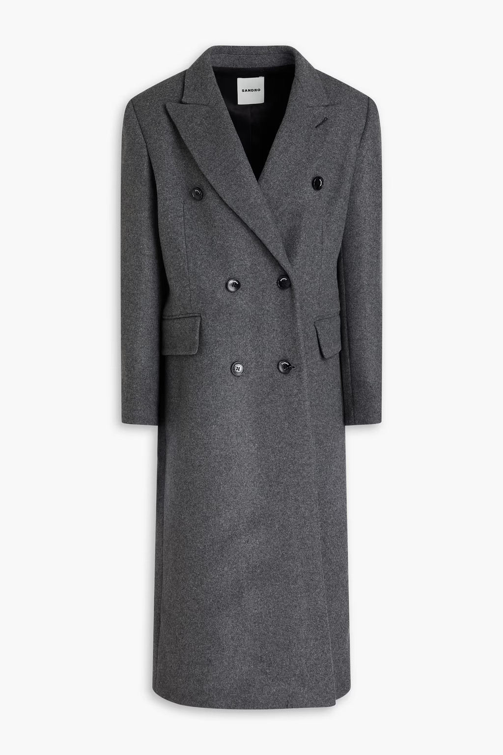 Doppelreihiger Mantel aus Filz aus einer Wollmischung | The Outnet (UK and Europe)