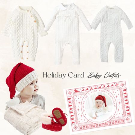 Holiday Card Baby Outfit Inspiration #christmascards #baby #holidaycards

#LTKfamily #LTKbaby #LTKHoliday