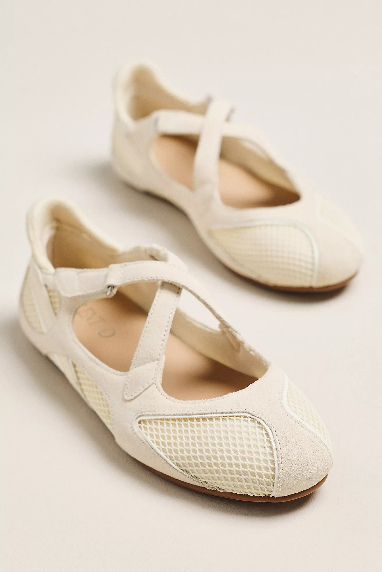 Silent D Arona Cross-Strap Flats | Anthropologie (US)