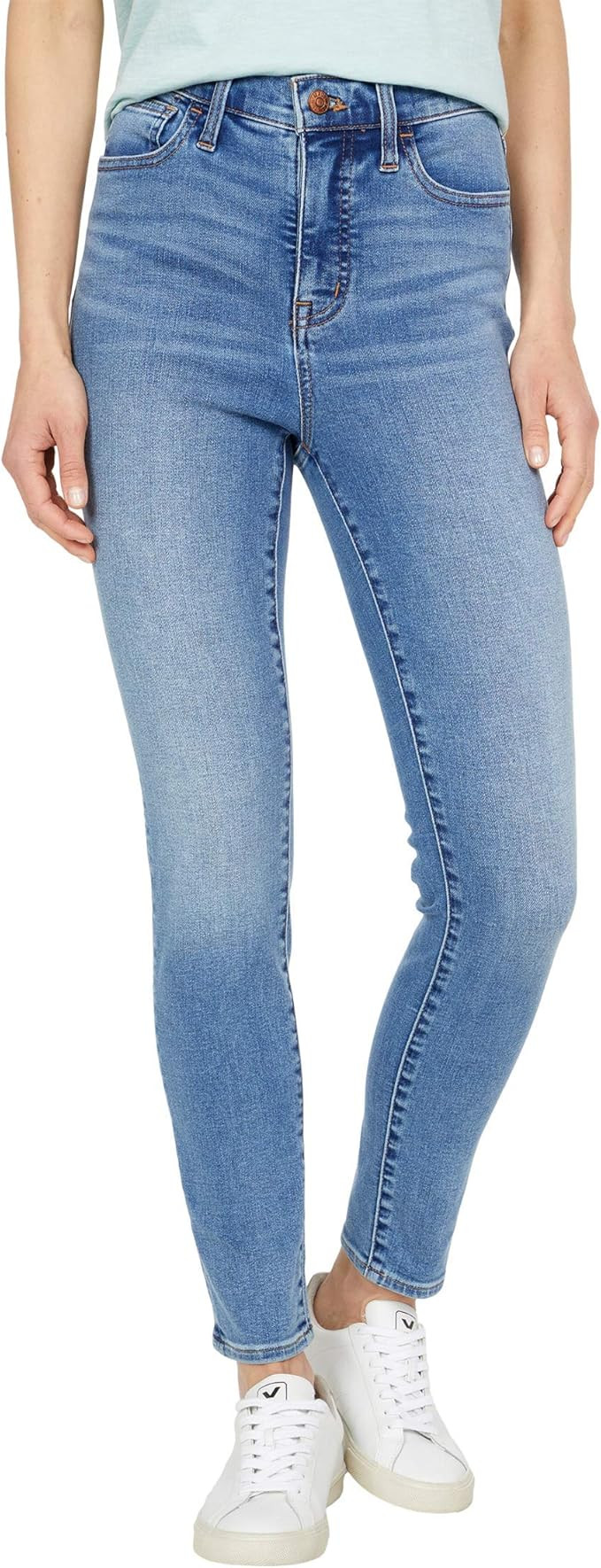 Madewell 10'' High-Rise Roadtripper Authentic Jeans in Vinton Wash | Amazon (US)