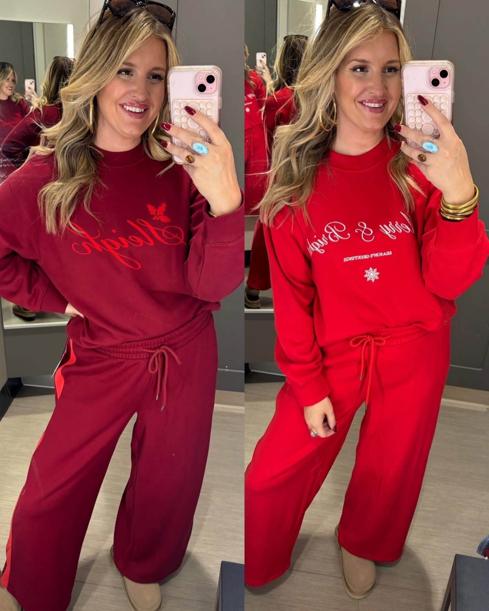Make it a casual Christmas with these adorable matching sweatsuits!

#LTKFindsUnder50