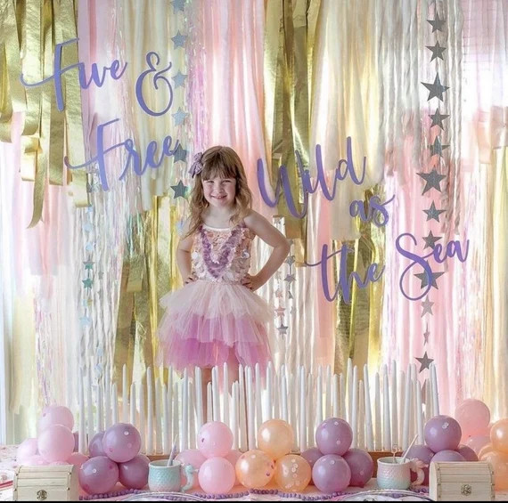 Custom Acrylic Party Backdrop Sign | Etsy (US)