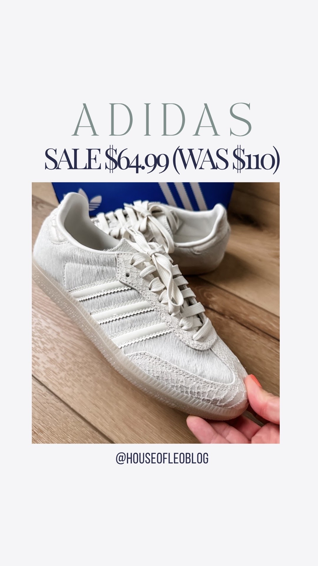 Size down half. First link has these Adidas sneakers on sale for $64.99. The second link is slightly higher but you can use code GET20 to snag them on sale.

#LTKSaleAlert #LTKOver40