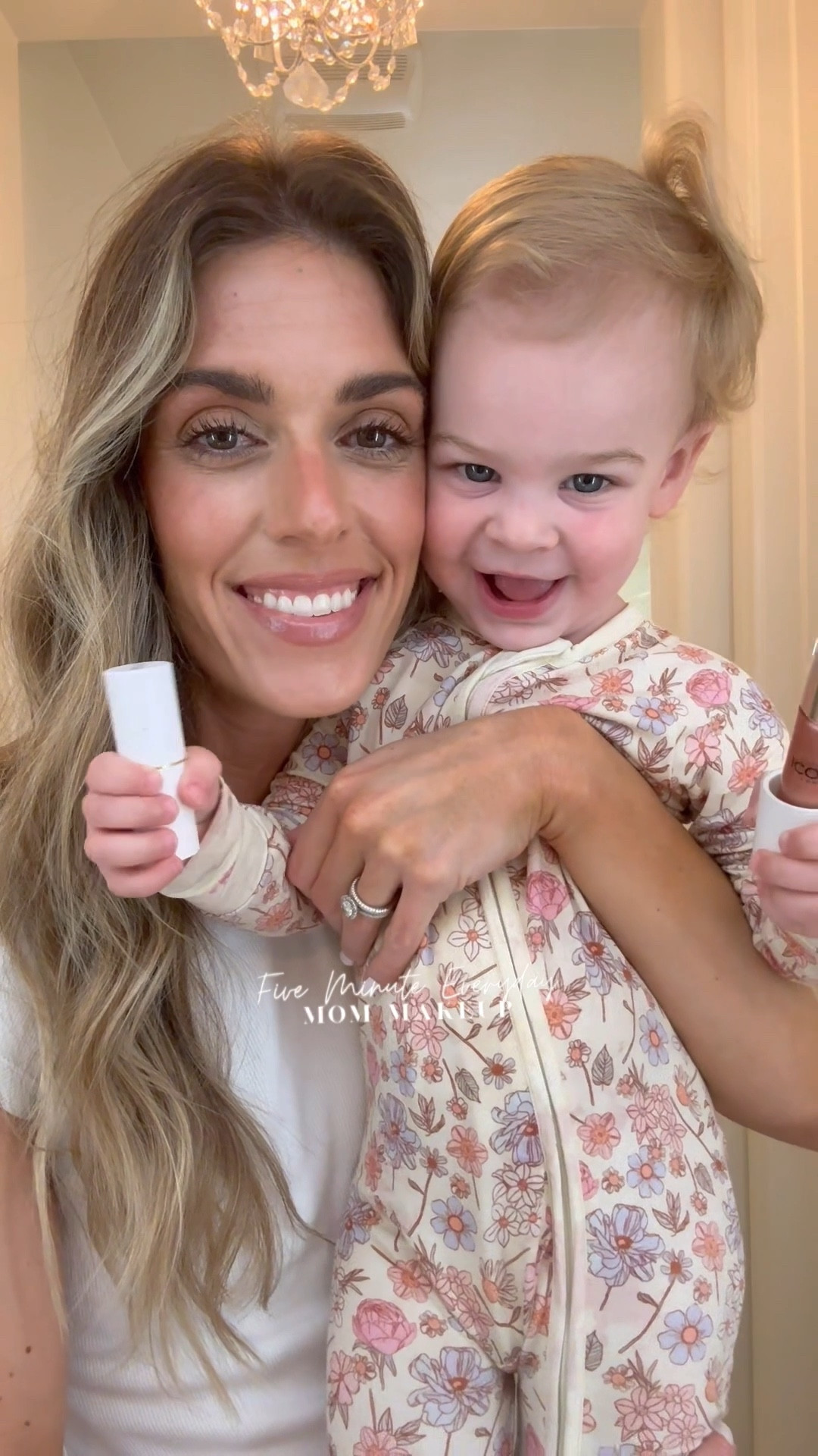 Quick everyday 5 minute mom makeup 💋👶🏼 Most days my makeup is quick and easy just to feel a little more put together. These are some of my goto products for an easy and quick makeup look! 

Foundation- 230 light medium cool
Concealer- light neutral 
Brow gel- soft brunette 
Contour- cool bronze 
Blush- she’s blushing 
Lipliner- soft pink 
Gloss- white peach 

Everyday makeup, easy makeup, mom makeup, 5 minute makeup, summer makeup, light makeup, Sephora, Tarte Cosmetics, Haus Labs, It Cosmetics, Iconic London, glowy makeup, dewy makeup 

#LTKBeauty #LTKFindsUnder50 #LTKFamily