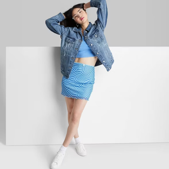 Women's Mesh Bodycon Mini Skirt - Wild Fable™ | Target