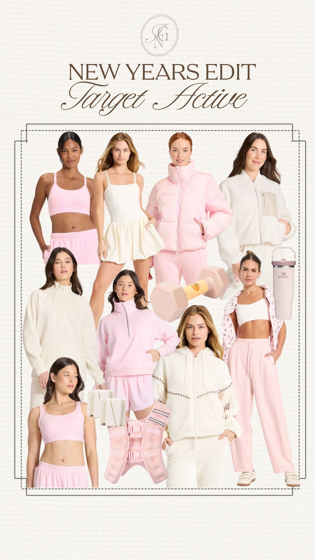 Soft neutrals + pinks for a fresh start 🤍 flattering Target activewear that feels cozy, polished, and easy to wear beyond the gym - and can we talk about this pink weighted vest? 🎀 

#targetactive #neutralactivewear #target #targetfinds #newtargetarrivals #athleisure #leggings #puffer #newyearreset #everydayactive #softneutrals #athleisuredaily #activewear


#LTKFindsUnder50 #LTKfitnessgoals #LTKActive