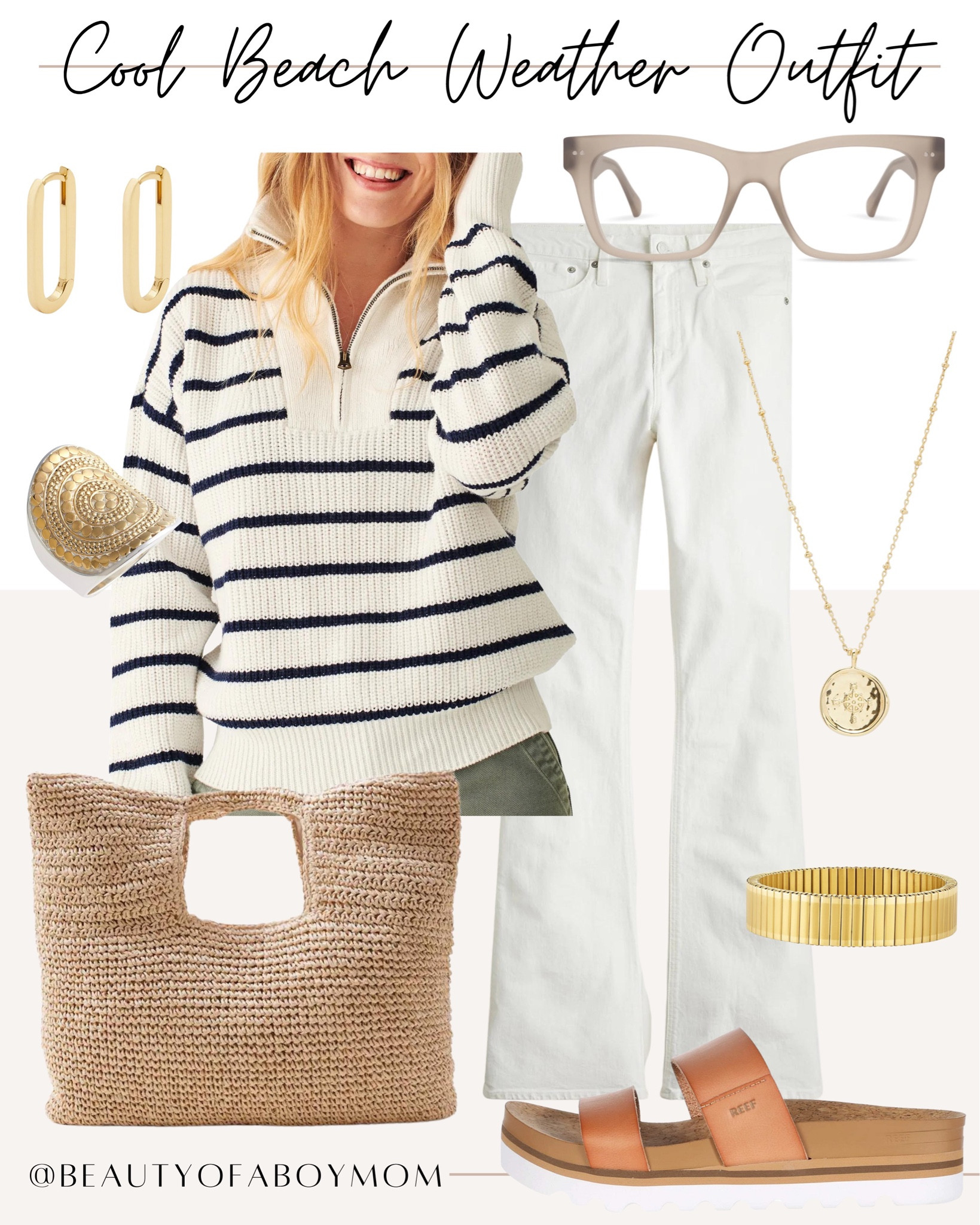 Coastal grandmother - outfit inspo - cool beach wear - travel - style tip - coastal chic

#LTKtravel #LTKstyletip #LTKSeasonal