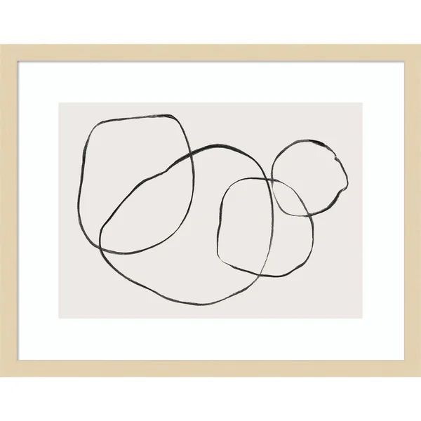 Teju Reval 869 Going in Circles by Teju Reval - Graphic Art Print on Paper | Wayfair North America
