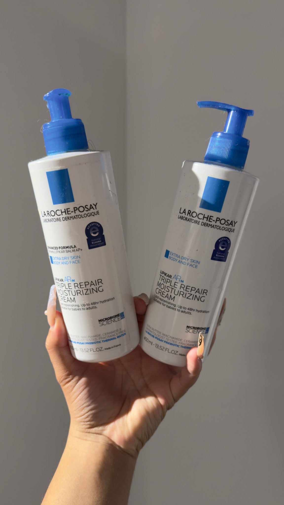 The La Roche-Posay Lipikar AP+ triple repair moisturizing cream is a must have especially in the cooler months. My skin gets painfully dry in the winter, and this works wonders for super dry skin as well as eczema. It’s unscented and super hydrating; it’s like a drink of water for your skin.

#LTKBeauty #LTKSeasonal
