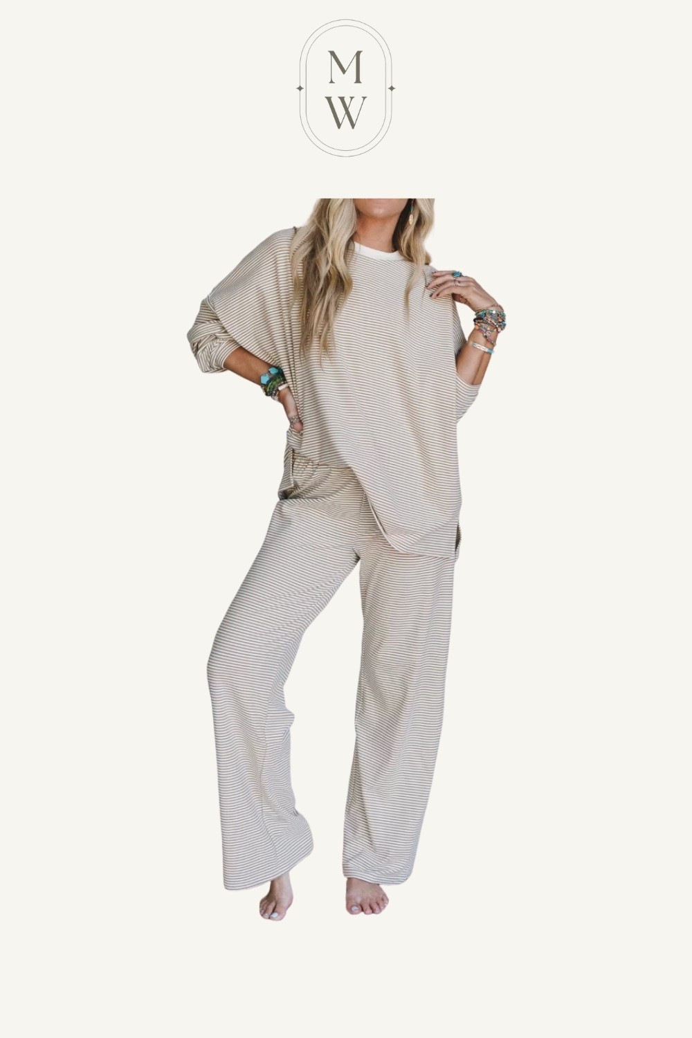 In stock matching set 🤍🙌🏻👏🏼 

Mom matching set. Work from
Home mom ootd. striped matching set. Cozy comfortable fall fashion 

#LTKFindsUnder100 #LTKStyleTip #LTKSeasonal