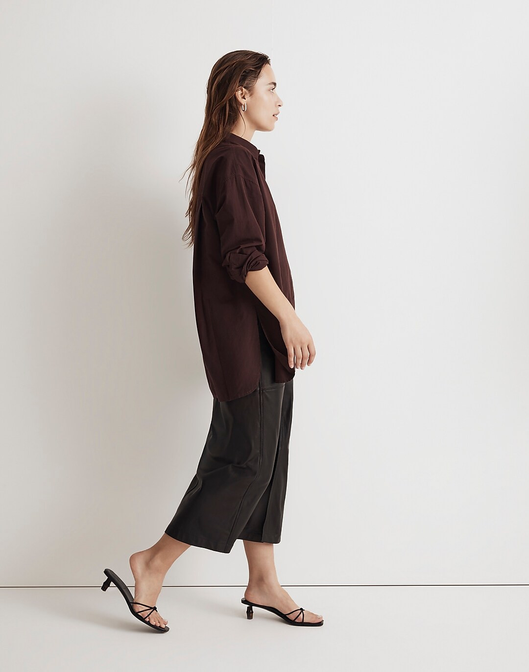 Signature Poplin Oversized Shirt | Madewell