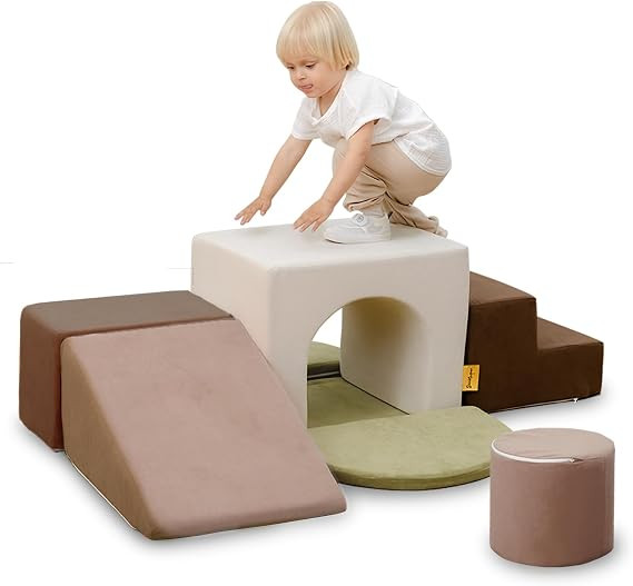 Foam climbing blocks for toddlers' motor skill development | Amazon (CA)