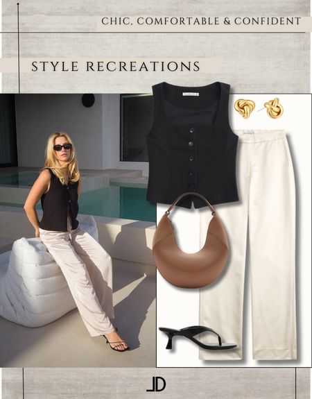 ✨Tap the bell above for daily elevated Mom outfits.

Summer outfit, minimalist outfit, black bed, waistcoat, satin pants, black kitten heels, sandals.

"Helping You Feel Chic, Comfortable and Confident." -Lindsey Denver 🏔️ 

#Nordstrom  #tjmaxx #marshalls #zara  #viral #h&m   #neutral  #petal&pup #designer #inspired #lookforless #dupes #deals  #bohemian #abercrombie    #midsize #curves #plussize   #minimalist   #trending #trendy #summer #summerstyle #summerfashion #chic  #summeroutfit  #stylerecreations #
  #over45 #over40blogger #over40style #midlife  #over50fashion #AgelessStyle #FashionAfter40 #over40 #styleover50 #syyleover40Midsize fashion, size 8, size 12, size 10, outfit inspo, maxi dresses, over 40, over 50, gen X, body confidence


#LTKStyleTip #LTKFindsUnder50 #LTKOver40